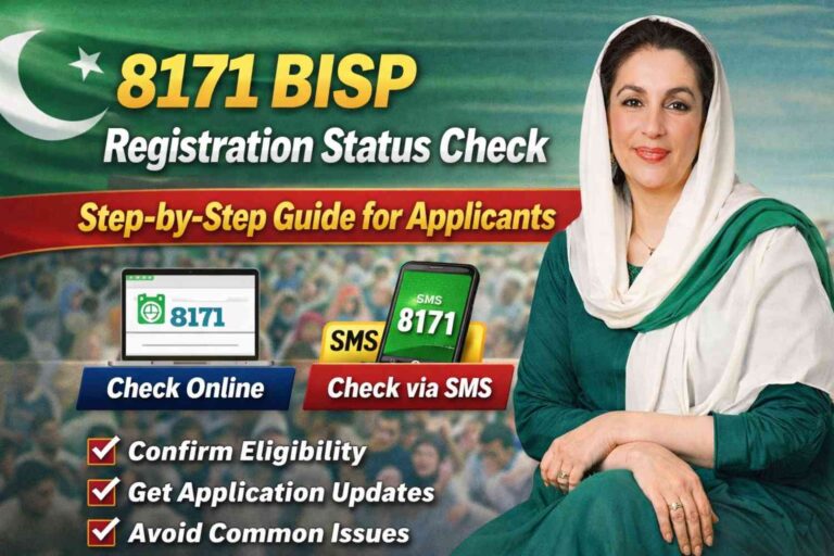 8171 BISP registration status check